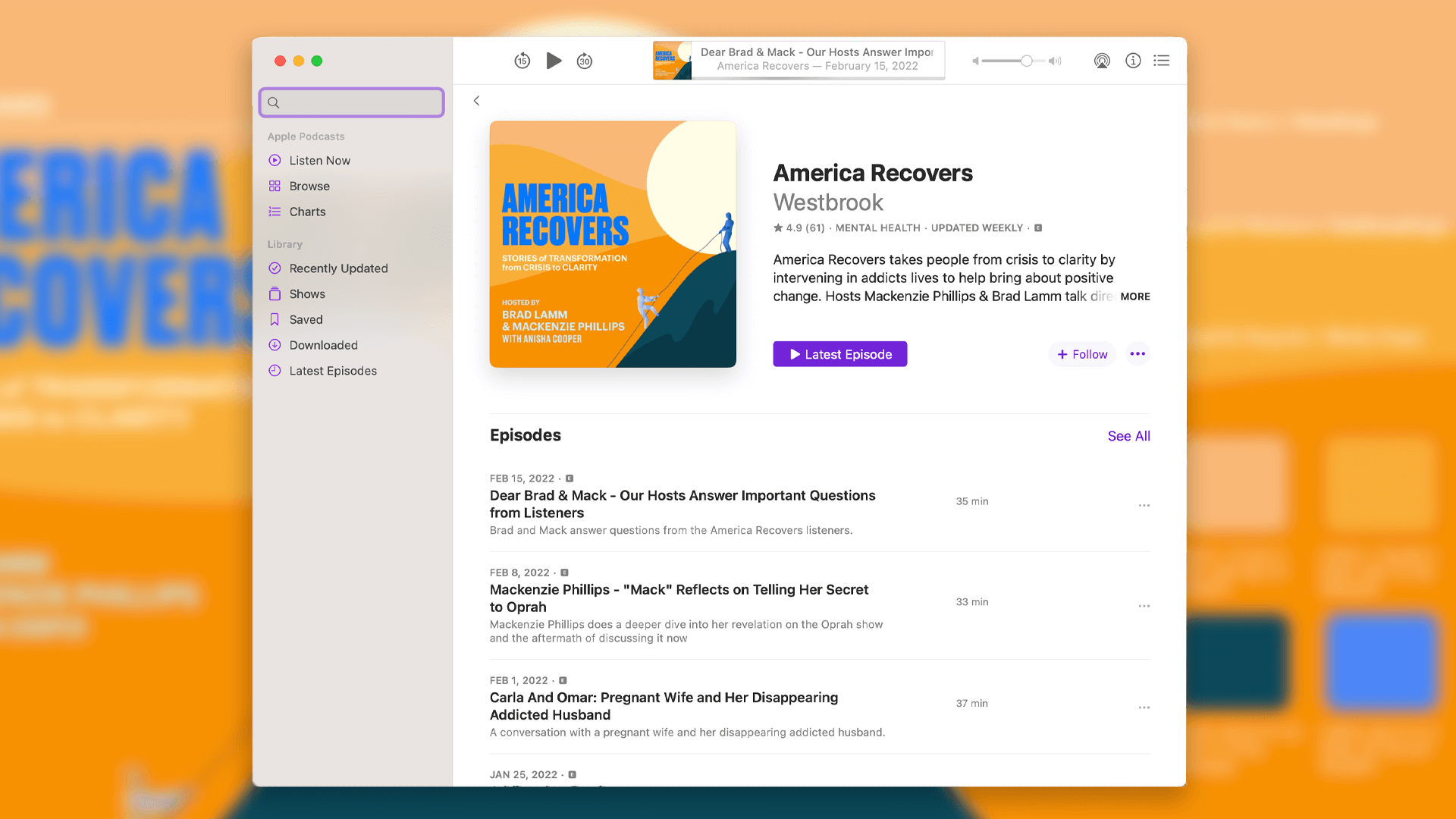 America Recovers